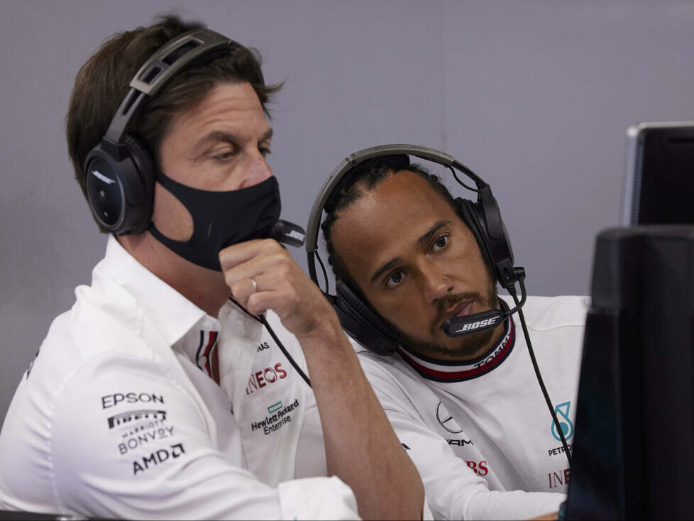 Toto Wolff, Lewis Hamilton