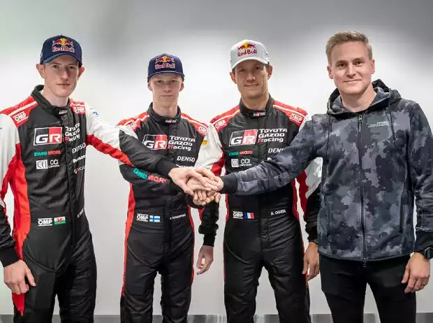 Der Toyota-Fahrerkader für die WRC-Saison 2022 Titel-Bild zur News: Der Toyota-Fahrerkader für die WRC-Saison 2022