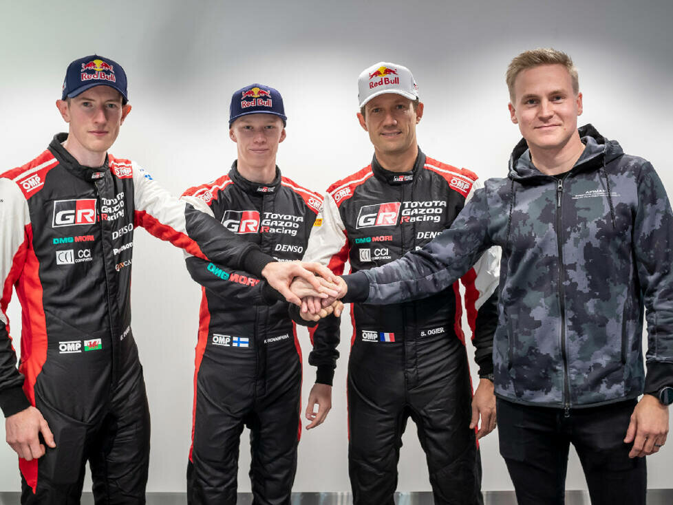 Der Toyota-Fahrerkader für die WRC-Saison 2022