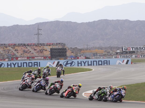 San Juan WSBK Start