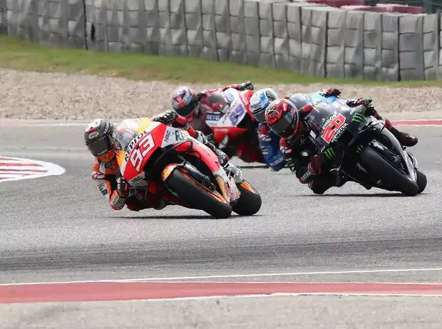 Marc Marquez, Fabio Quartararo Titel-Bild zur News: Marc Marquez, Fabio Quartararo