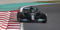 Bild zum Inhalt: Lewis Hamilton im Training unantastbar, doch die Strafe schmerzt