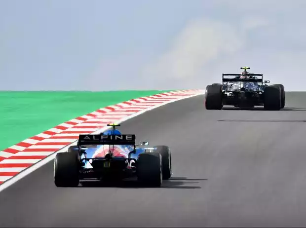 Valtteri Bottas, Esteban Ocon Titel-Bild zur News: Valtteri Bottas, Esteban Ocon