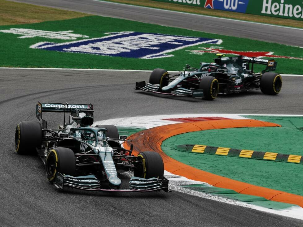 Lance Stroll, Sebastian Vettel
