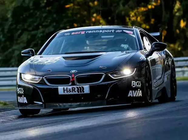 BMW i8 von Sorg Rennsport auf der Nürburgring-Nordschleife Titel-Bild zur News: BMW i8 von Sorg Rennsport auf der Nürburgring-Nordschleife