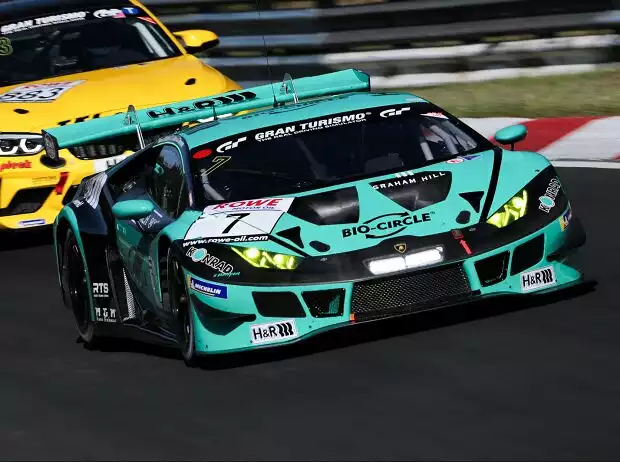 Axcil Jefferies im Konrad-Lamborghini bei der NLS 2021 auf der Nürburgring-Nordschleife Titel-Bild zur News: Axcil Jefferies im Konrad-Lamborghini bei der NLS 2021 auf der Nürburgring-Nordschleife