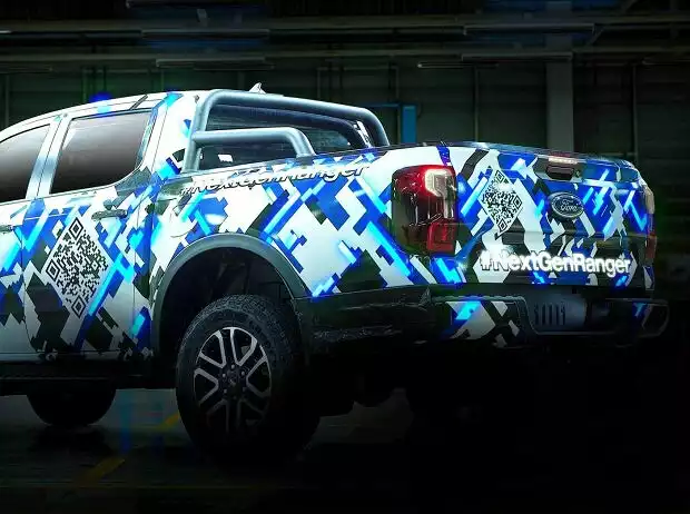 Ford Ranger Teaser Titel-Bild zur News: Ford Ranger Teaser
