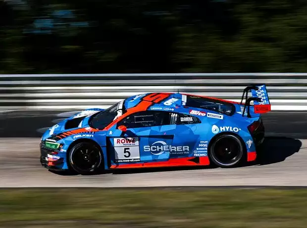 Titel-Bild zur News: Vincent Kolb und Frank Stippler auf ihrem Phoenix-Audi in der VLN/NLS 2021 auf der Nürburgring-Nordschleife