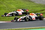 Max Verstappen (Red Bull) und Sergio Perez (Red Bull) 