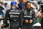 Valtteri Bottas (Mercedes) und Lewis Hamilton (Mercedes) 