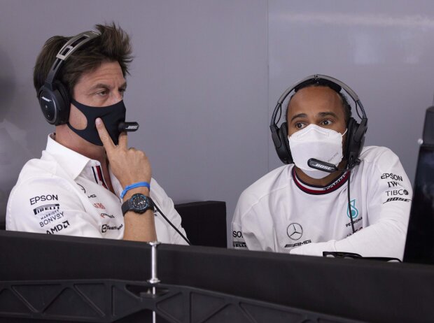 Toto Wolff, Lewis Hamilton