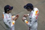 Max Verstappen (Red Bull) und Sergio Perez (Red Bull) 