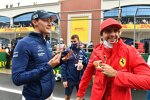 George Russell (Williams) und Carlos Sainz (Ferrari) 