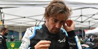 Fernando Alonso (Alpine) vor dem Formel-1-Rennen in Istanbul 2021