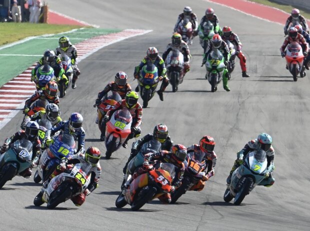 Moto3 Rennen in Texas Moto3 Rennen in Texas