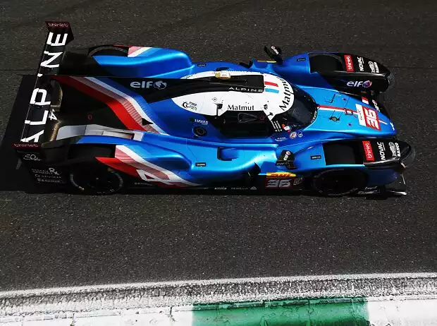 Rennfahrzeug von Alpine bei den 24 Stunden von Le Mans 2021 Titel-Bild zur News: Rennfahrzeug von Alpine bei den 24 Stunden von Le Mans 2021
