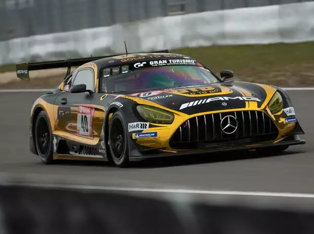 Dominik Baumann Kenneth Heyer, Thomas Jäger und Yelmer Buurman im 10Q-Mercedes-AMG GT3 bei den 24h Nürburgring 2021 Titel-Bild zur News: Dominik Baumann Kenneth Heyer, Thomas Jäger und Yelmer Buurman im 10Q-Mercedes-AMG GT3 bei den 24h Nürburgring 2021