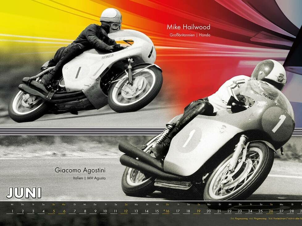 Kalender "Motorradweltmeisterschaft Sachsenring 2022 ? more than 60 years"