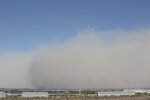 Sandsturm bei der WSBK in Argentinien