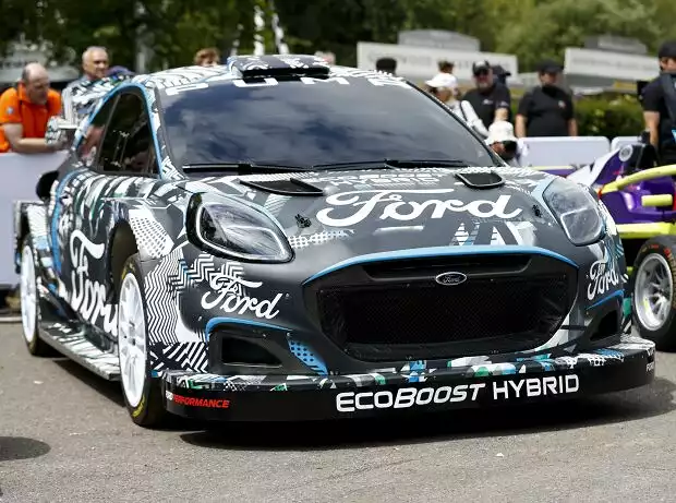 Ford Puma WRC Hybrid Titel-Bild zur News: Ford Puma WRC Hybrid