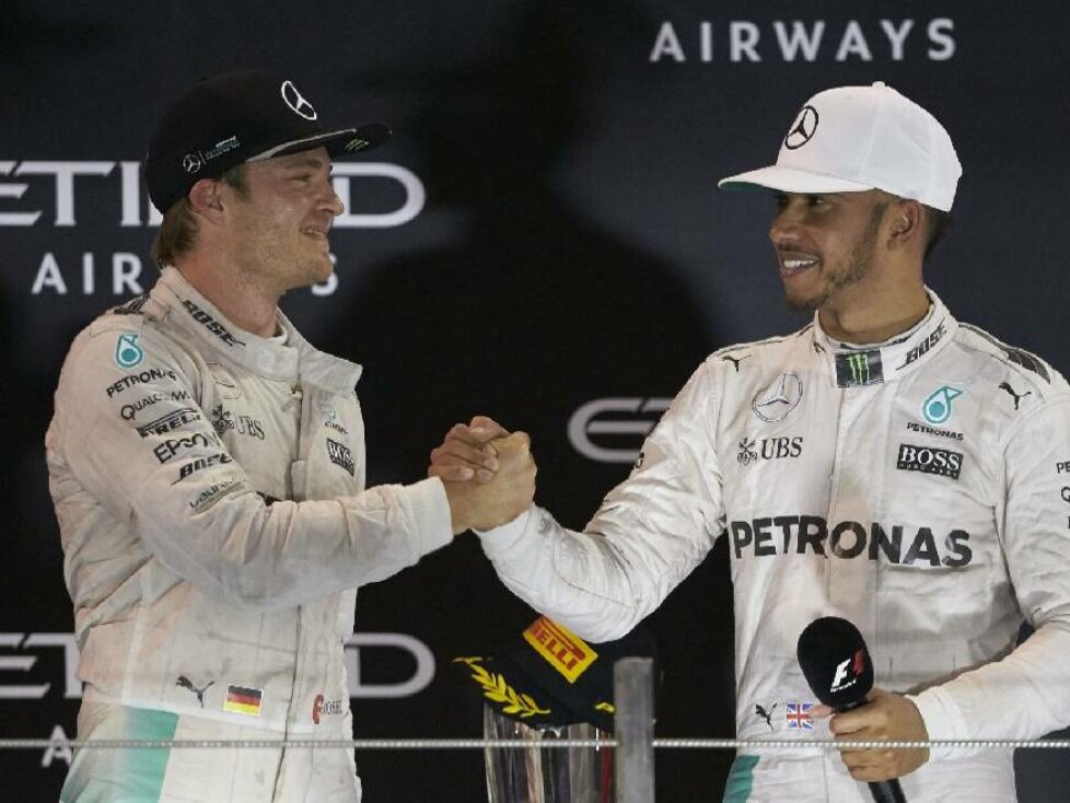 Nico Rosberg, Lewis Hamilton