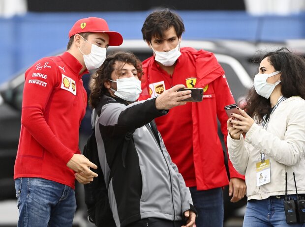 Charles Leclerc, Carlos Sainz