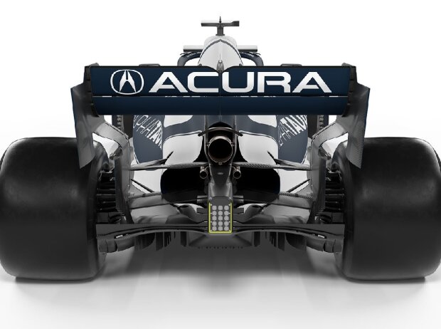 AlphaTauri mit Acura-Branding