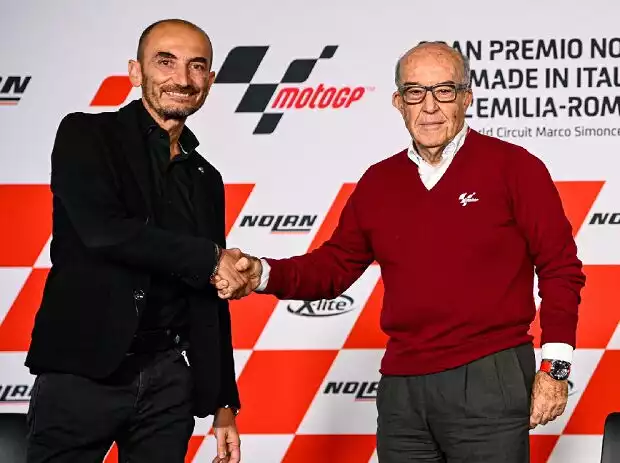 Claudio Domenicali; Carmelo Ezpeleta Titel-Bild zur News: Claudio Domenicali; Carmelo Ezpeleta