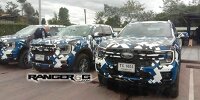 Bild zum Inhalt: Ford Ranger (2022): Familienfoto mit XLT, FX4 und Wildtrak