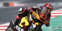 Bild zum Inhalt: Moto2 Misano 2: Bestzeit für Augusto Fernandez - viele Stürze im Nassen