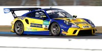 Martin Ragginger und Maximilian Hackländer im Porsche 911 GT3 R von MRS-GT Racing, der im ADAC GT Masters 2021 für Hockenheim ein neues Design bekam