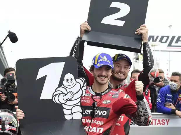 Francesco Bagnaia, Jack Miller Titel-Bild zur News: Francesco Bagnaia, Jack Miller