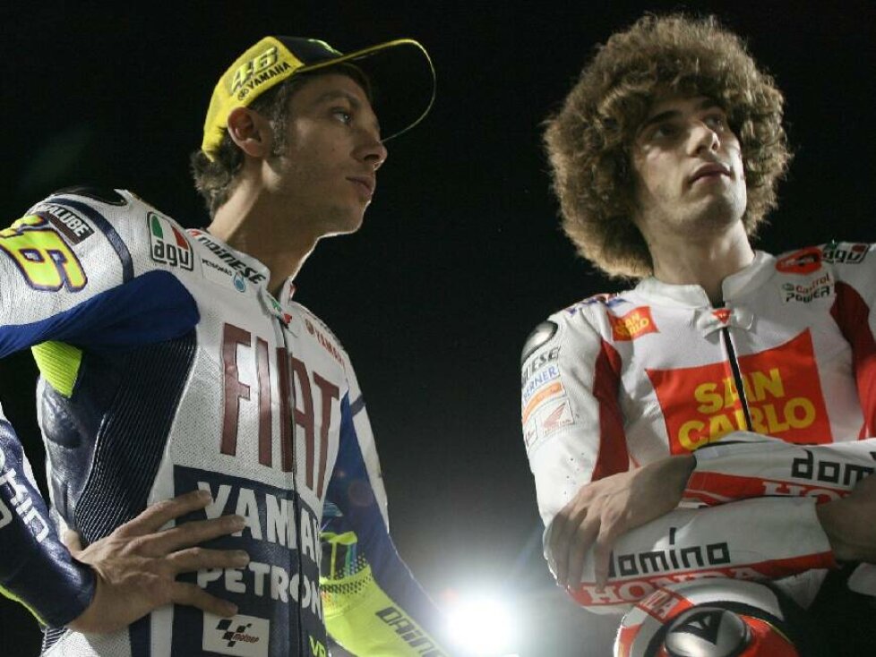 Valentino Rossi, Marco Simoncelli