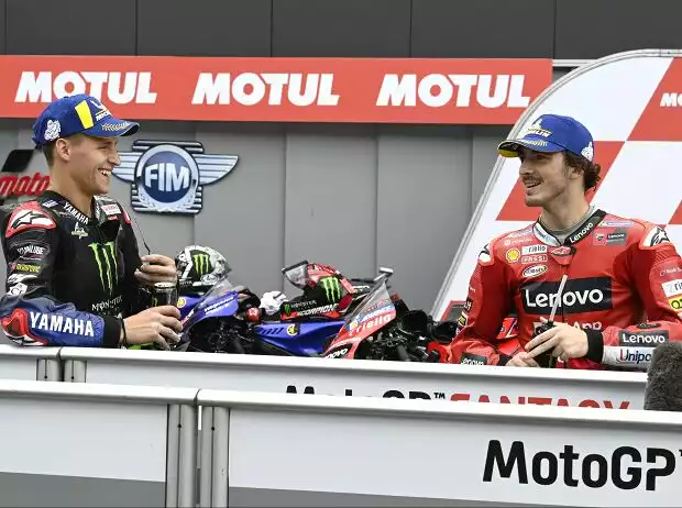 Fabio Quartararo, Francesco Bagnaia Titel-Bild zur News: Fabio Quartararo, Francesco Bagnaia