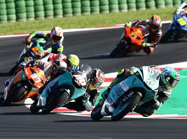 Dennis Foggia, Darryn Binder, Pedro Acosta Titel-Bild zur News: Dennis Foggia, Darryn Binder, Pedro Acosta
