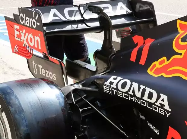 Heckflügel des Red Bull RB16B beim Grand Prix der USA in Austin 2021 Titel-Bild zur News: Heckflügel des Red Bull RB16B beim Grand Prix der USA in Austin 2021