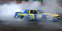 Daniel Ricciardo im NASCAR-Auto von Dale Earnhardt von 1984 in Austin