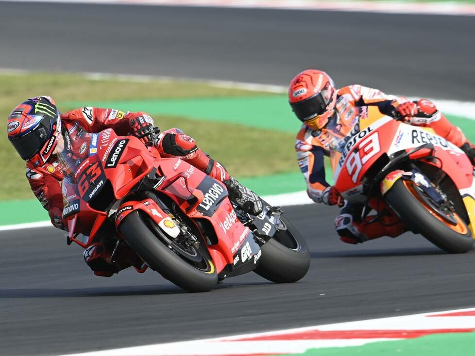 Francesco Bagnaia, Marc Marquez