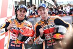 Marc Marquez (Honda) und Pol Espargaro (Honda) 