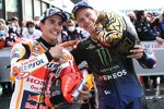 Marc Marquez (Honda) und Fabio Quartararo (Yamaha) 