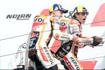 Pol Espargaro (Honda) und Marc Marquez (Honda) 