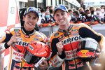 Marc Marquez (Honda) und Pol Espargaro (Honda) 