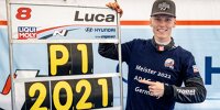 Luca Engstler feiert den Meistertitel in der TCR Germany 2021