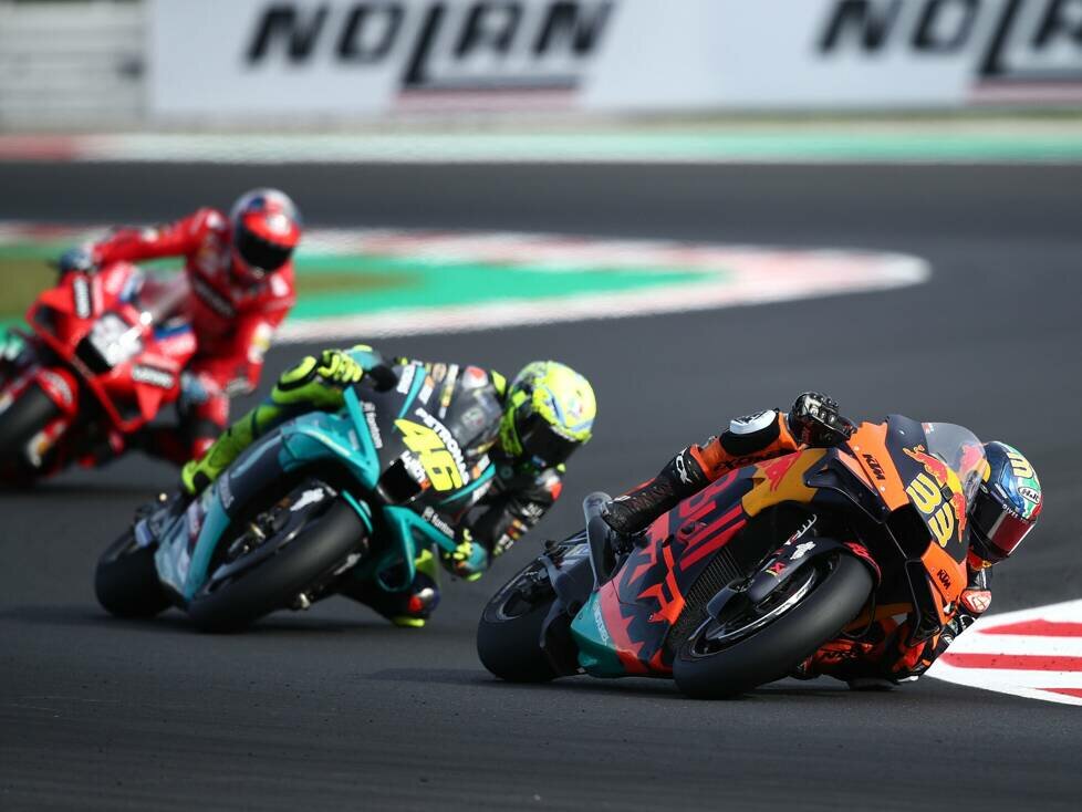 Brad Binder, Valentino Rossi