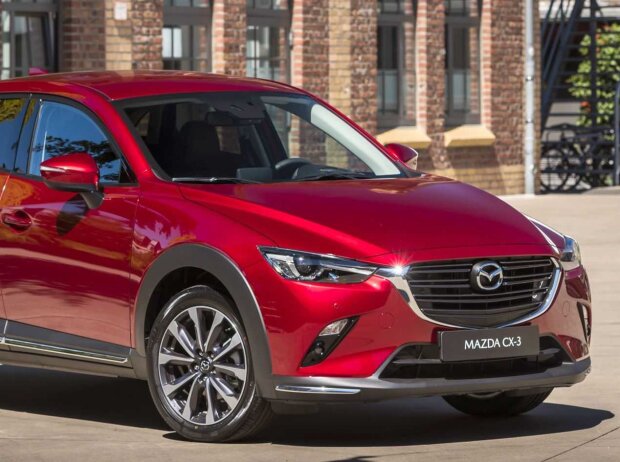 Titel-Bild zur News: Mazda CX-3 (2021)
