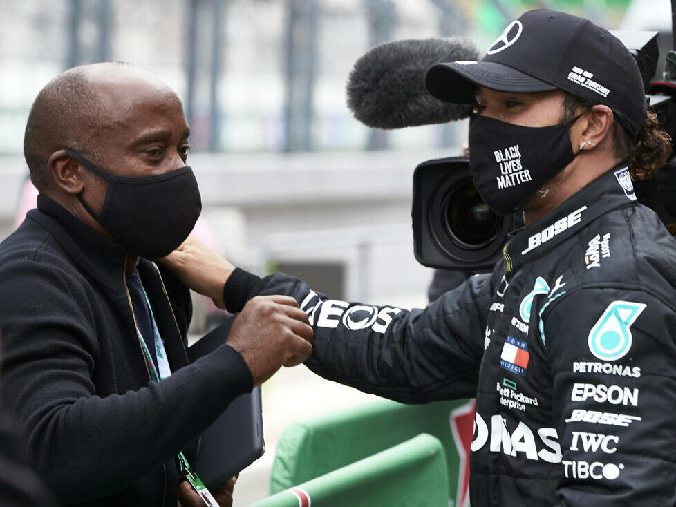 Anthony und Lewis Hamilton