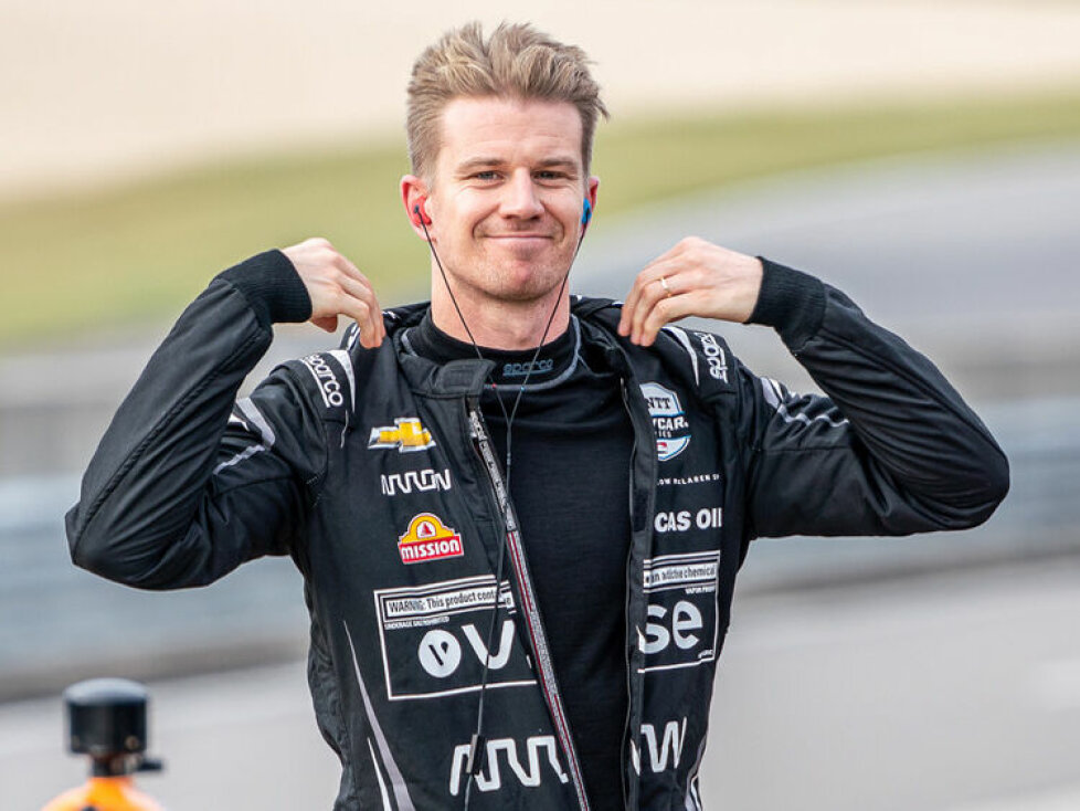Nico Hülkenberg beim IndyCar-Test für McLaren SP im Barber Motorsports Park