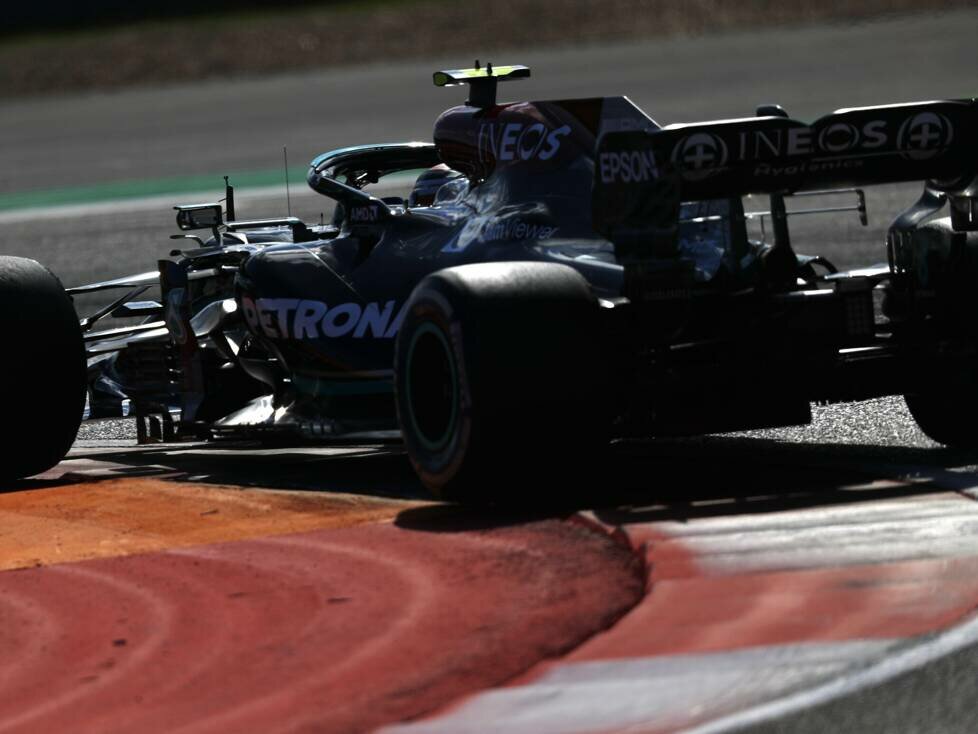 Valtteri Bottas im Mercedes W12 in Austin