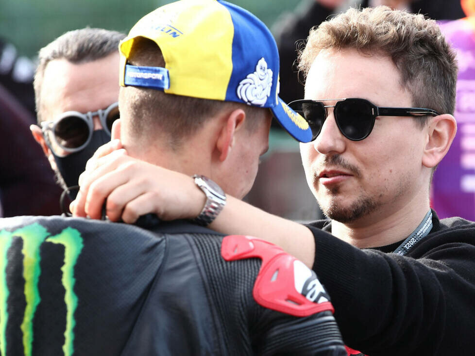 MotoGP-Weltmeister 2021: Fabio Quartararo, mit Jorge Lorenzo