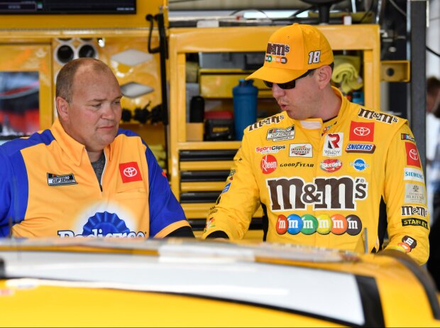 Ben Beshore und Kyle Busch Ben Beshore und Kyle Busch